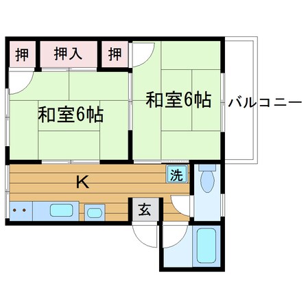 ネオグランデの物件間取画像